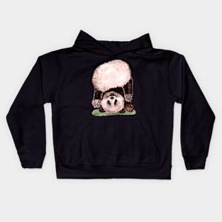 panda child showed Kids Hoodie